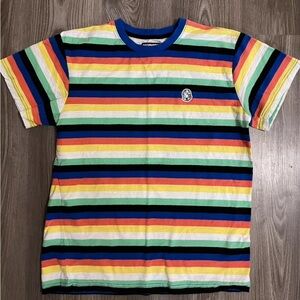 Billionaire Boys Club Multi-Colored Striped T-Shirtrt